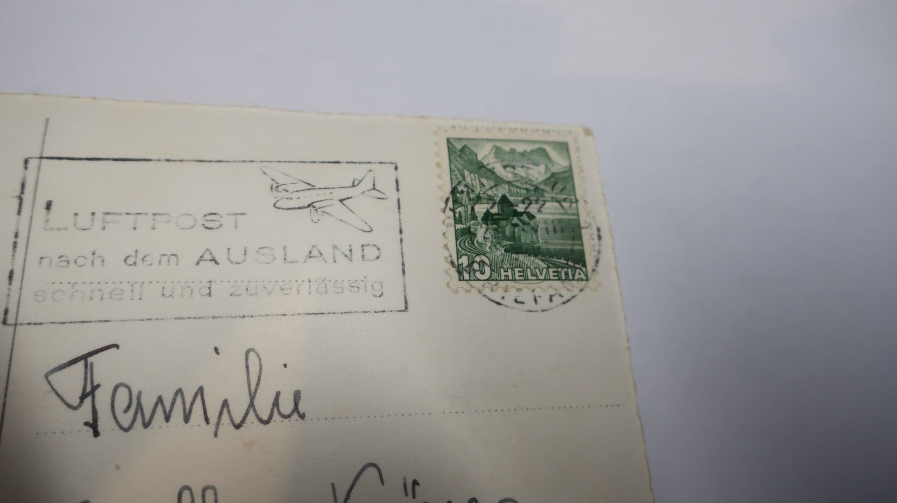 Cartoline postali: Winterthur Peter u. Paul Kirche 1948 – Usato da Cormoret venduto da Pascalll2001 4