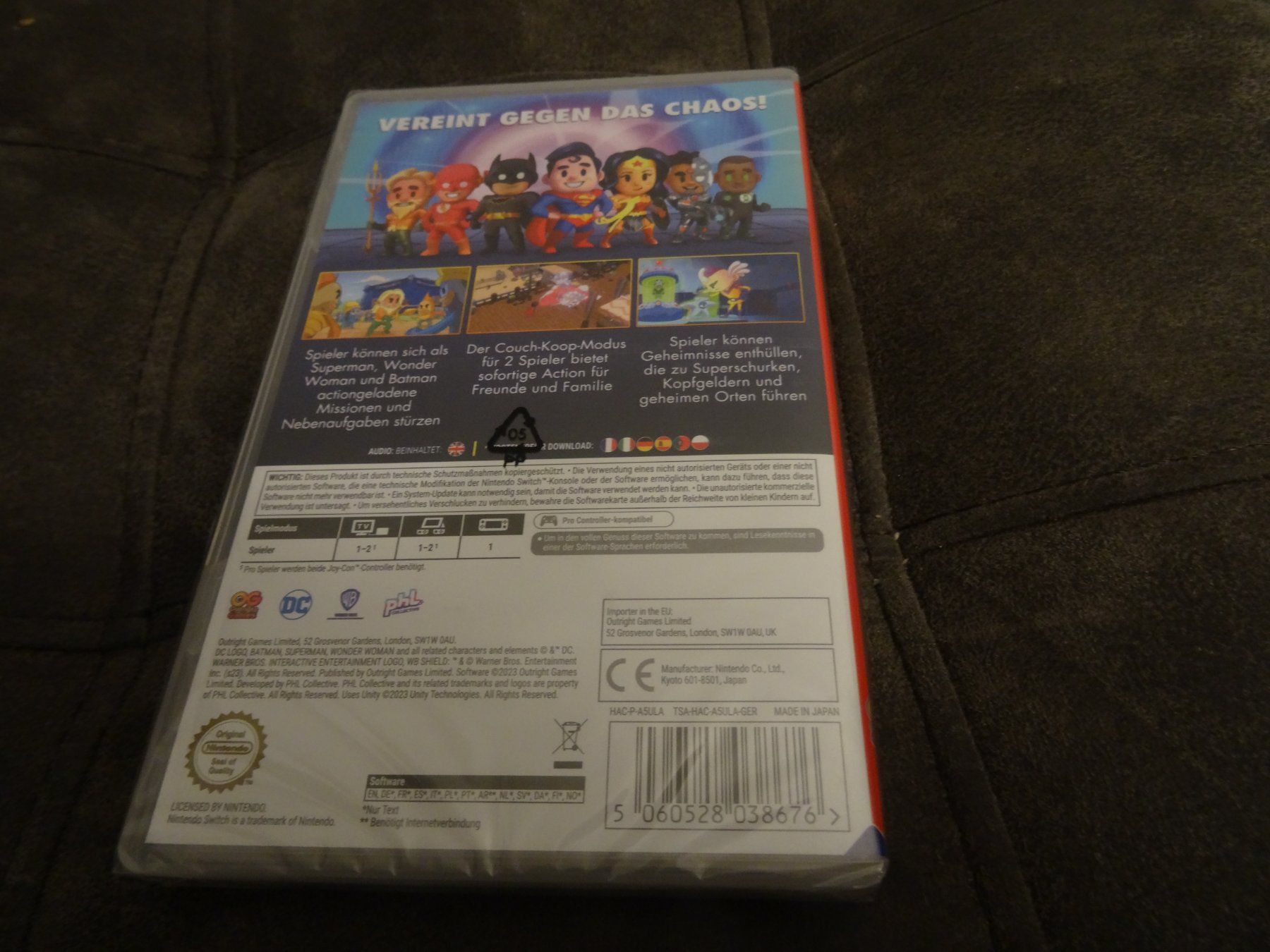 Nintendo Giochi: DC JUSTICE LEAGUE - KOSMISCHES CHAOS SWITCH NEUWARE – Nuovo e nell'imballaggio originale da Olten venduto da Disc-Ausverkauf 1