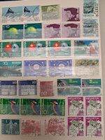 Briefmarken Album Helvetia / Schweiz