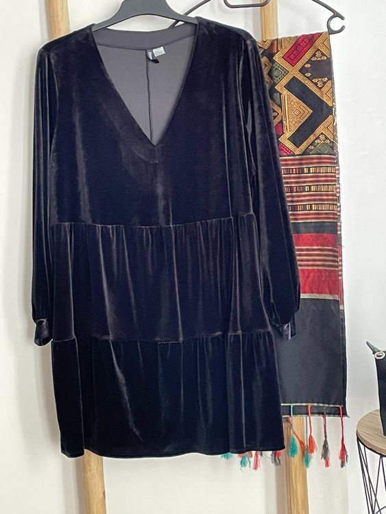 Robe Ycoo Taille S - Noire Et Or - Polyester - Neuf Avec étiquettes (modèle 1294)