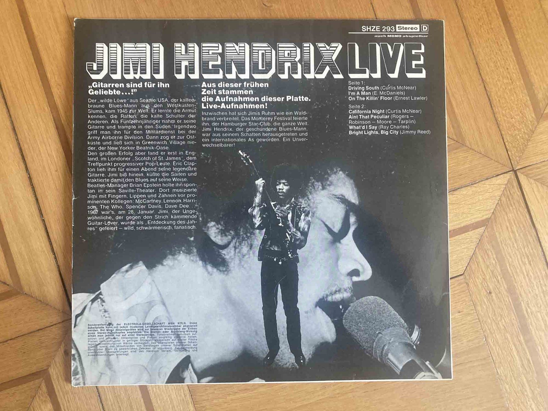 Schallplatten: Jimi Hendrix - Live 1965, George's Club 20, Hackensack NJ – Gebraucht aus Luzern von Needful_Things 2