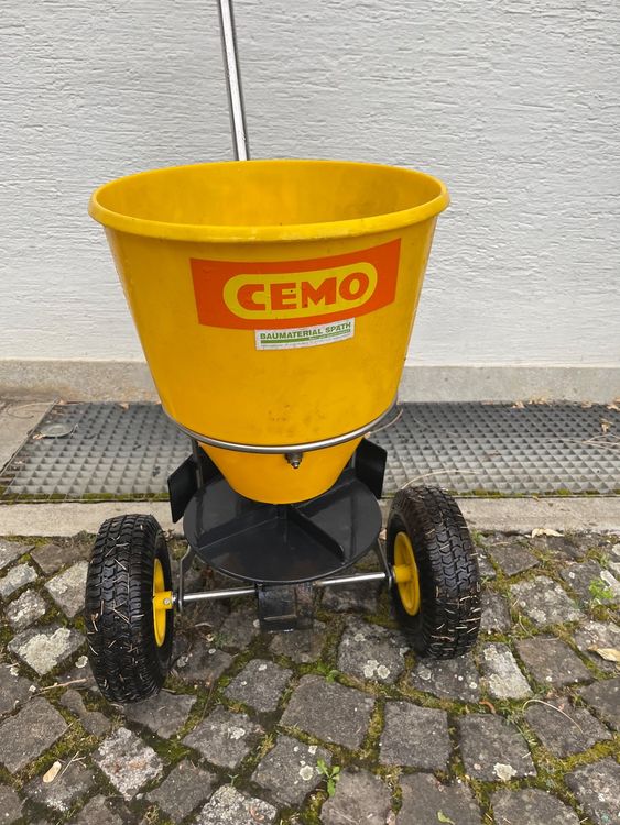 SECURA Streuwagen 29 Liter - Professioneller Streuer Für Dünger & Salz