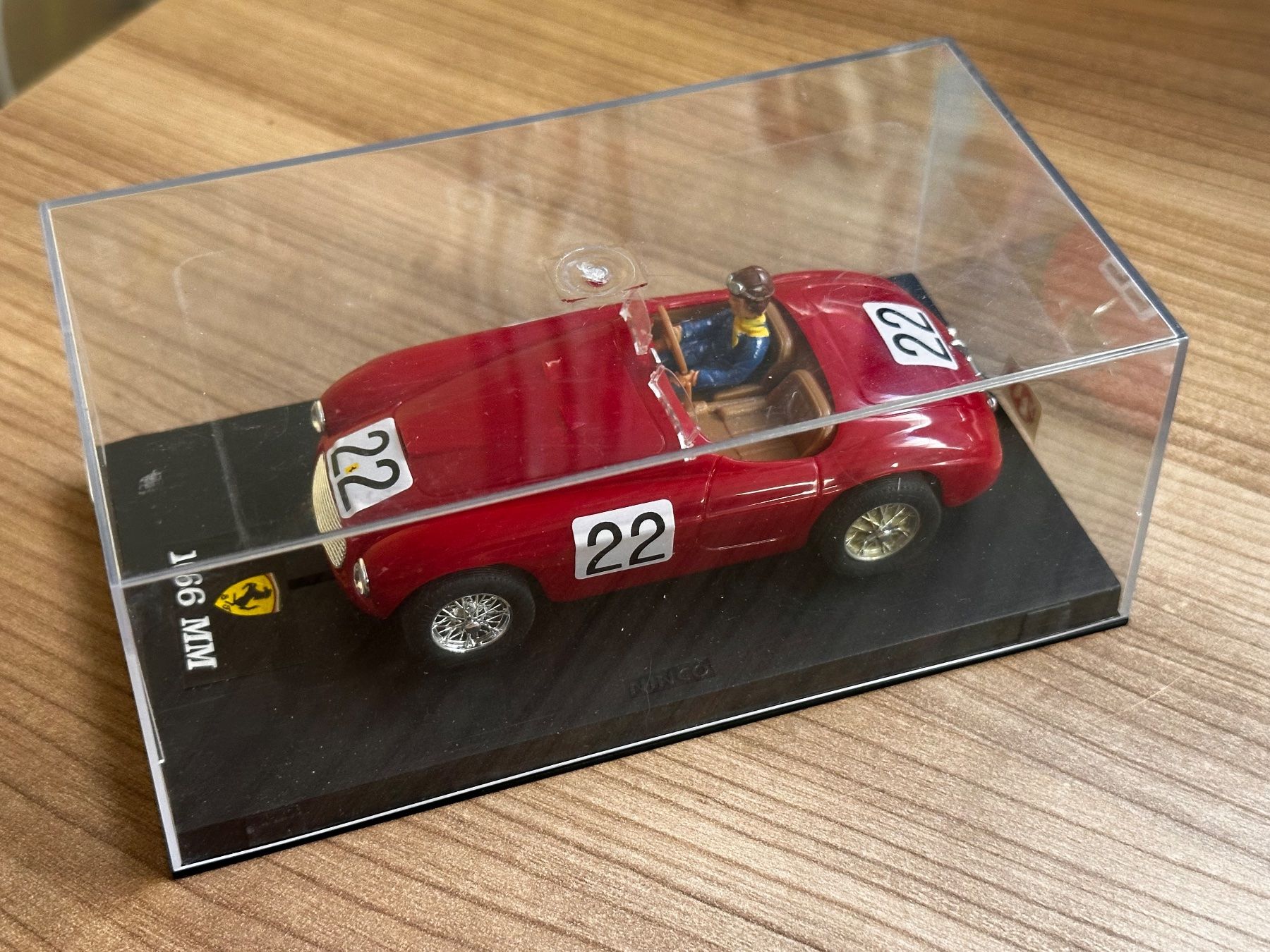 Ferrari Modellautos: NINCO 50116 FERRARI 166 MM #22 ROT – Neu (gemäss Beschreibung) aus Sennwald von HARO-Import 1