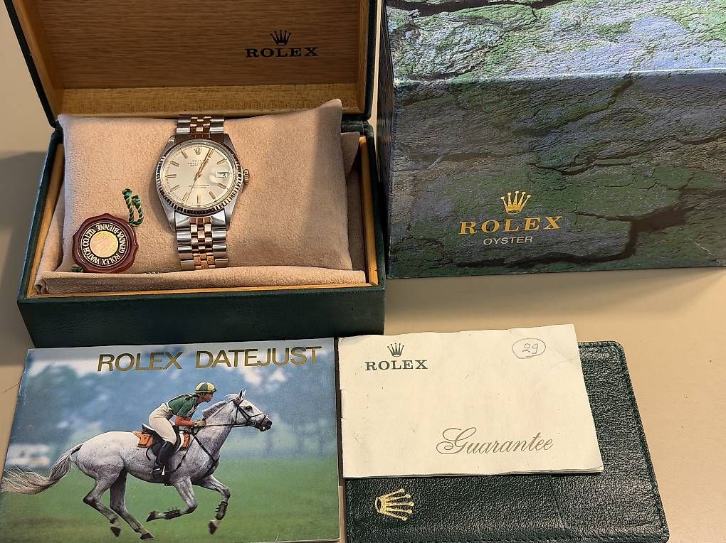 Orologi: ROLEX DATEJUST REF. 1601 ACCIAIO / ORO ROSA – Usato da Lugano venduto da Lugano_Time