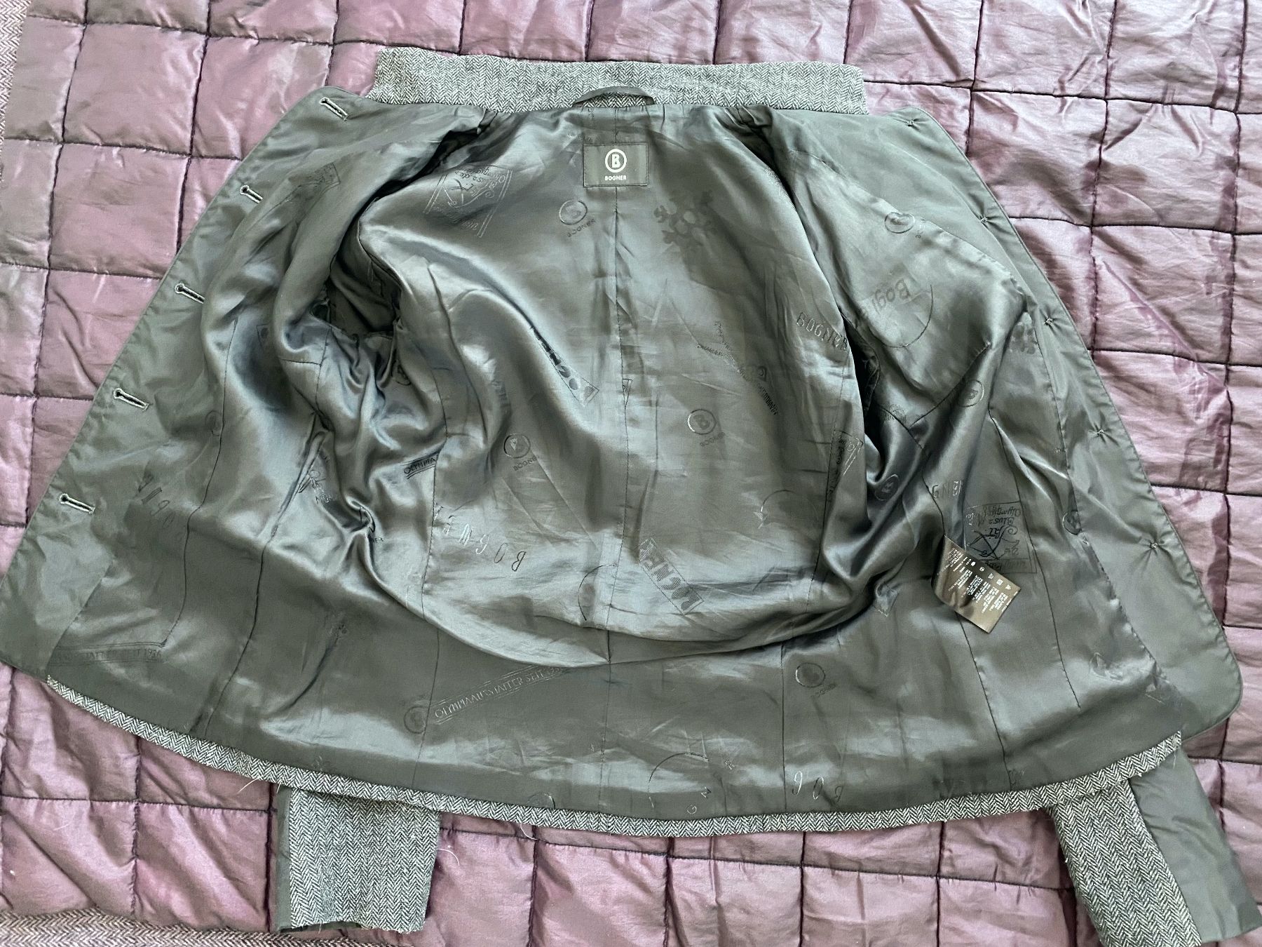 Bogner Jacken: vintage bogner blazer + kleid gr.34 black & white – Gebraucht aus Mels von Adnoh 4
