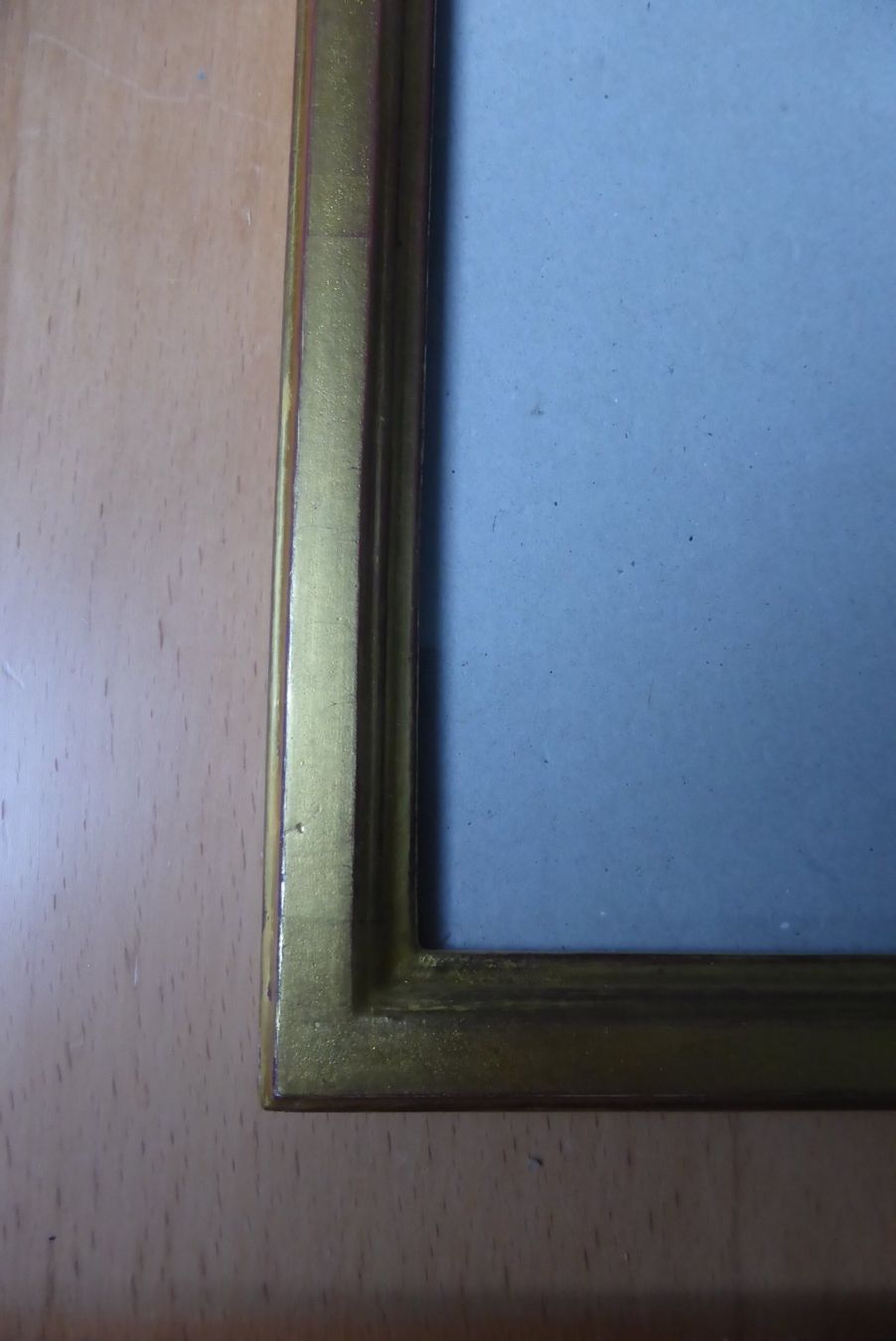Cadres de tableaux: Antiker Bilderrahmen - Goldrahmen über Eck - 31 x 37 cm – D'occasion à Brunnadern par lavendel 2