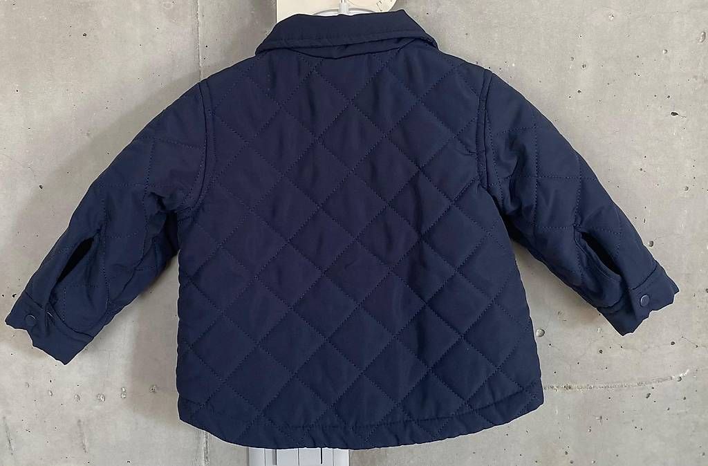 H&M Giacche & Cappotti: H&M Steppjacke, Dunkelblau, Grösse 68 – Usato da Wallisellen venduto da FGT 1