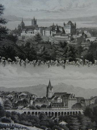 Incisioni: Lausanne Souvenirblatt – Usato da Risch venduto da Rischli15 1
