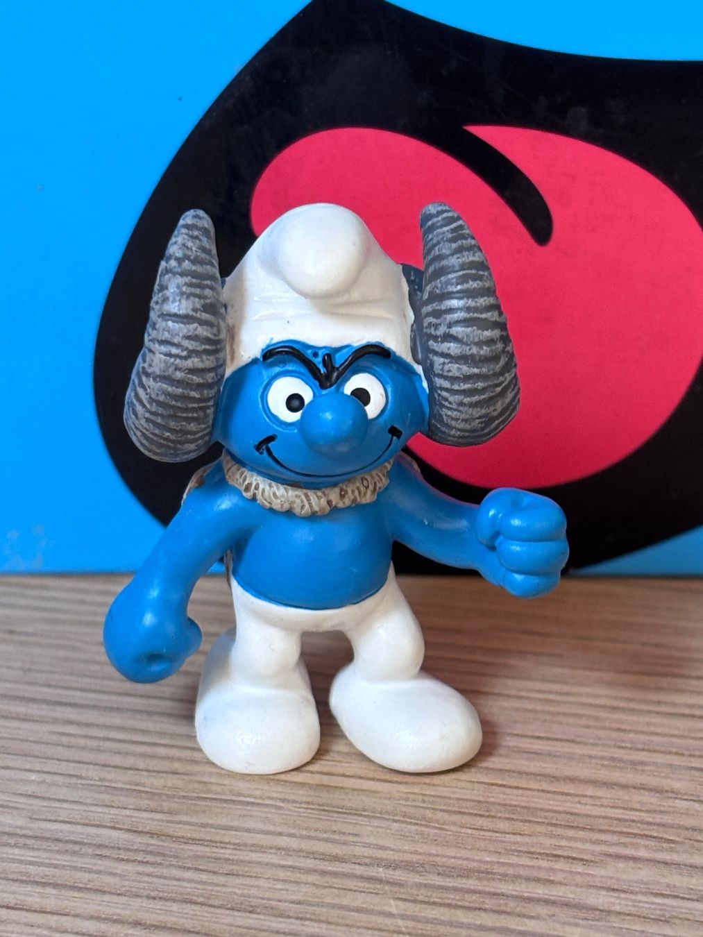 Schleich Statuette: Schlumpf , Sternzeichen Widder – Usato da Lyss venduto da Duckszone
