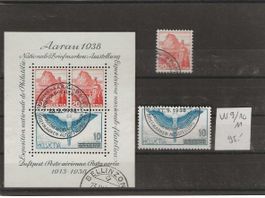 timbre Aarau 1938 W9 - W10 - W11
