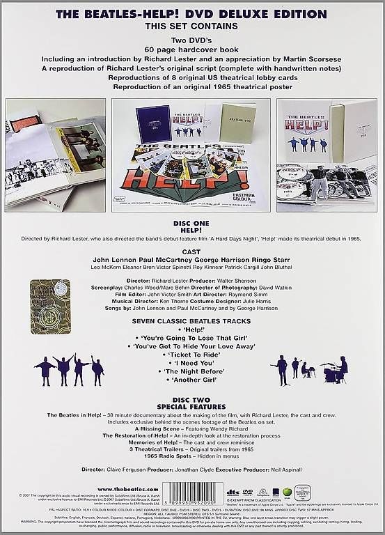 Tutti i DVDs: The Beatle-Help! DVD deluxe edition – Nuovo e nell'imballaggio originale da Belmont-Lausanne venduto da jfx_9km6 1