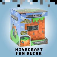 Minecraft Wecker Grasblock  /  Fabrikneu