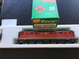 Roco HO SBB Lokomotive, Nr. 43938, Top Zustand! 45 Zeichen