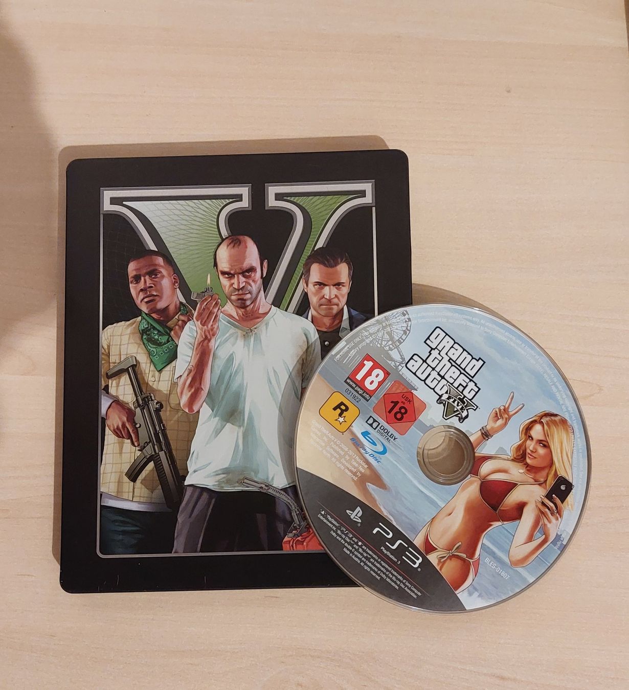 Lot 2 Jeux GTA IV/V - Jeu PS3 Loose Version Française PlayStation Sony