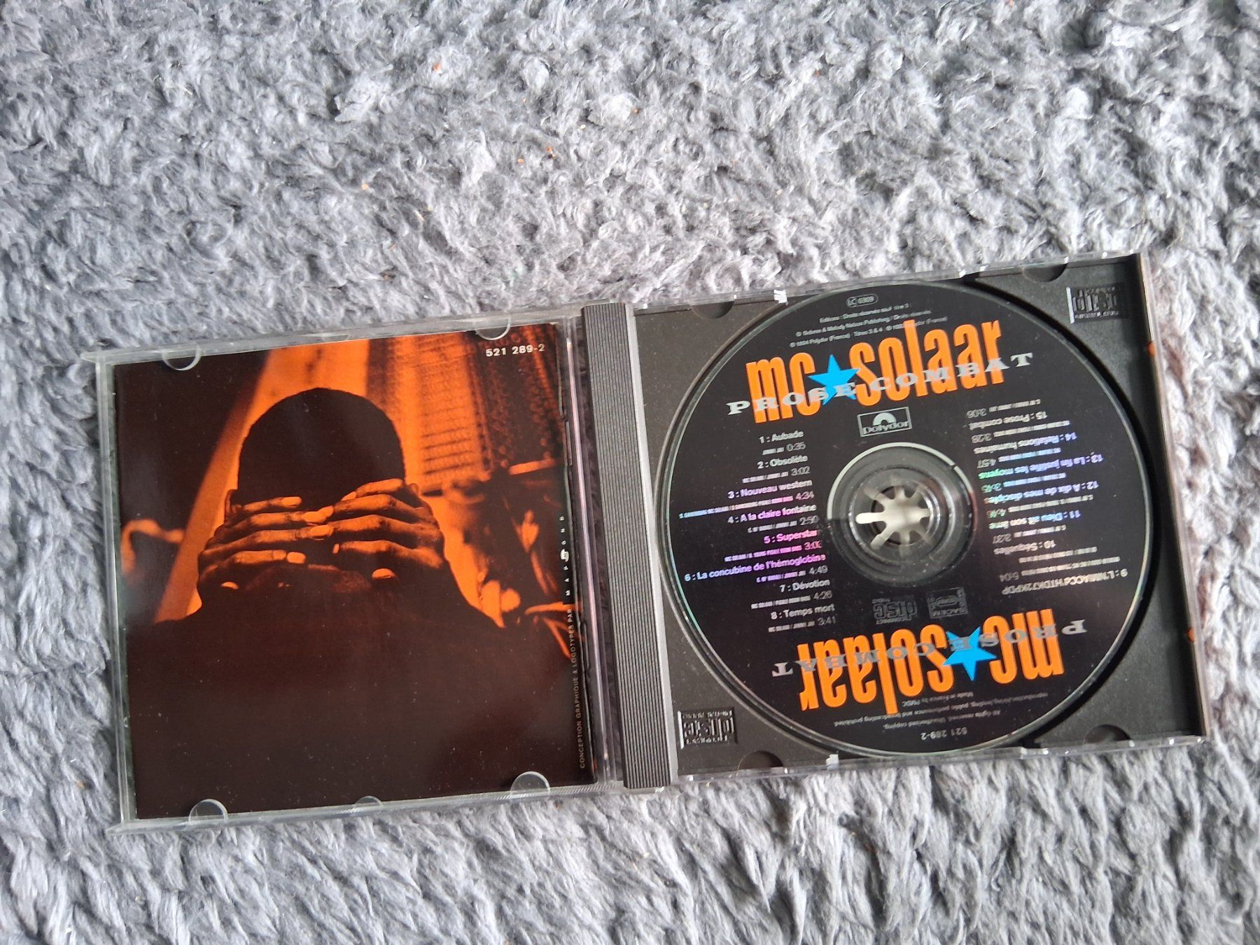 CD: MC SOLAAR      PROSE COMBAT     CD – Usato da Wetzikon ZH venduto da Ramones01 2