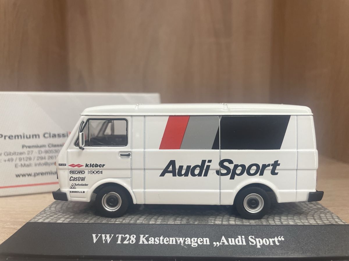 Volkswagen Modellini d'auto: Vw T28 1/43 Audi sport – Nuovo e nell'imballaggio originale da Paradiso venduto da jovica1987 2