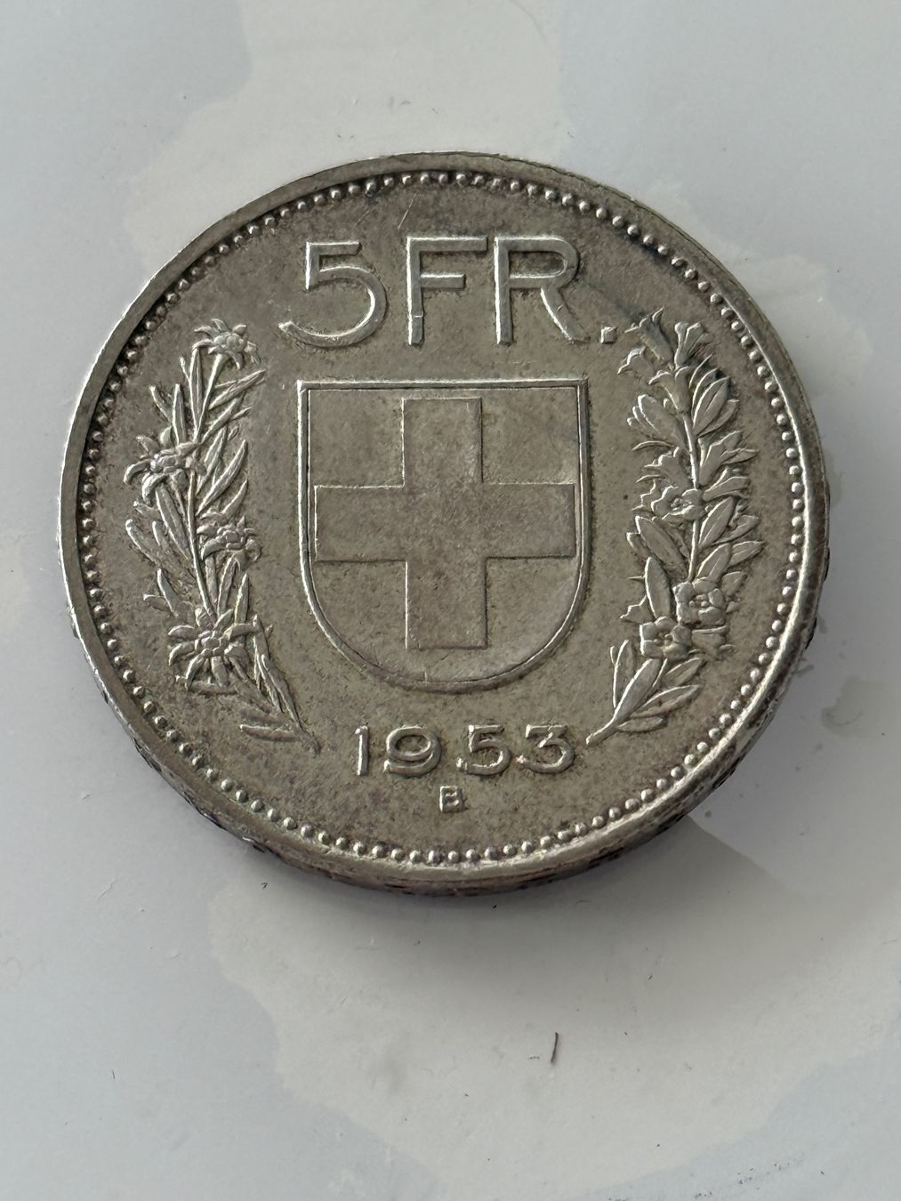 Tutti le monete: 5 Franken 1953  Silber – Usato da Wallisellen venduto da SWISS_SILVER1 1