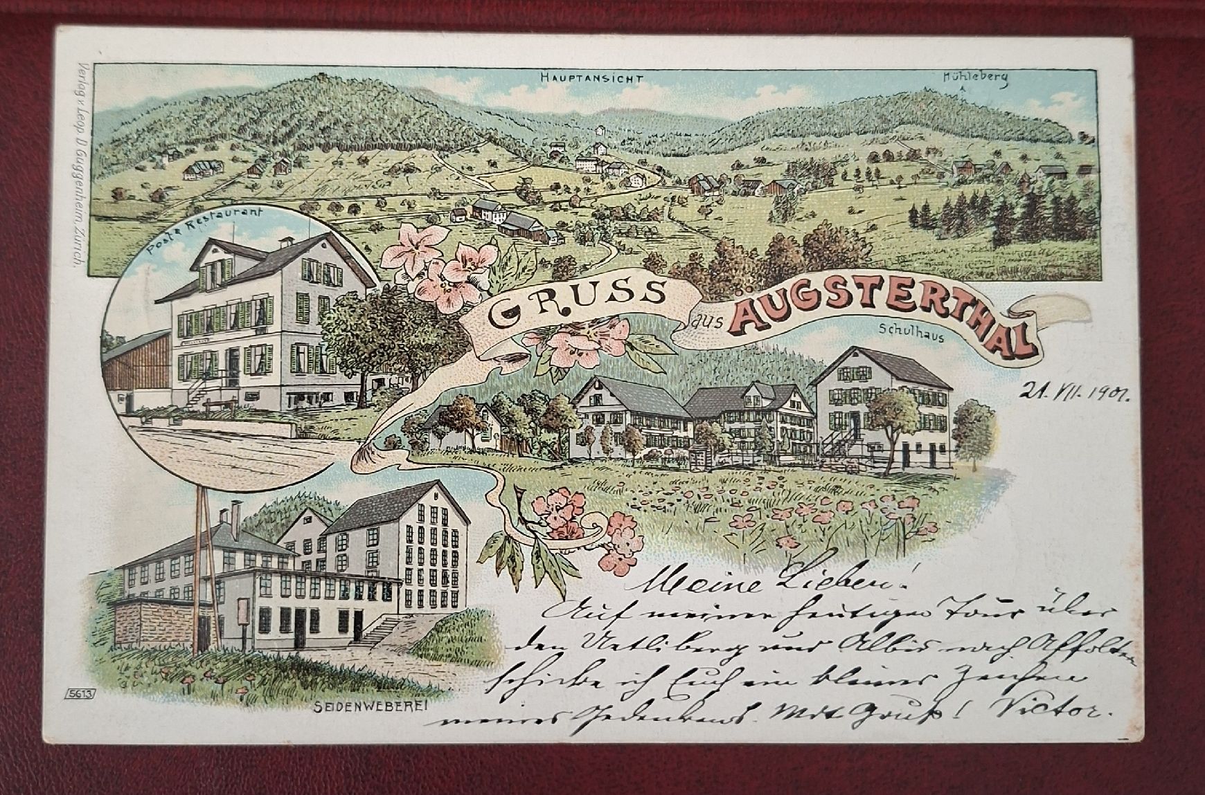 Cartes postales: Gruss aus Augsterthal – D'occasion à Affoltern am Albis par Broki-Albis