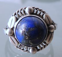 GEORG JENSEN & WENDEL Denmark Silber 925 Fingerring Gr. 56