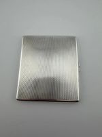 Porte-cigarettes Dunhill argent 1937 Sous-Marins de Toulon