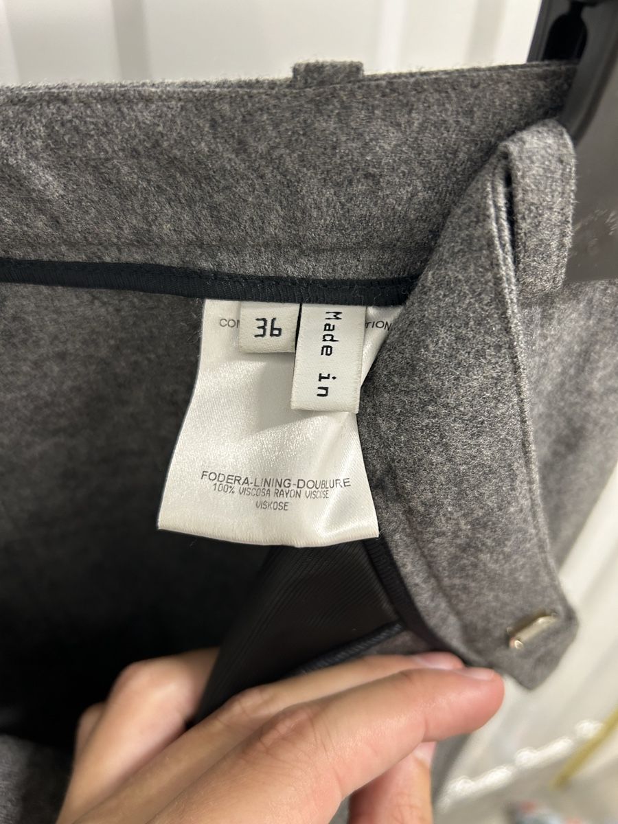 Balenciaga Hosen: Balenciaga Paris Design Hose grau, Viscose – Gebraucht aus Bern von floorball_zoro 5