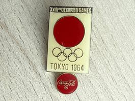 Pin Olympia Tokyo 1964 Coca-Cola