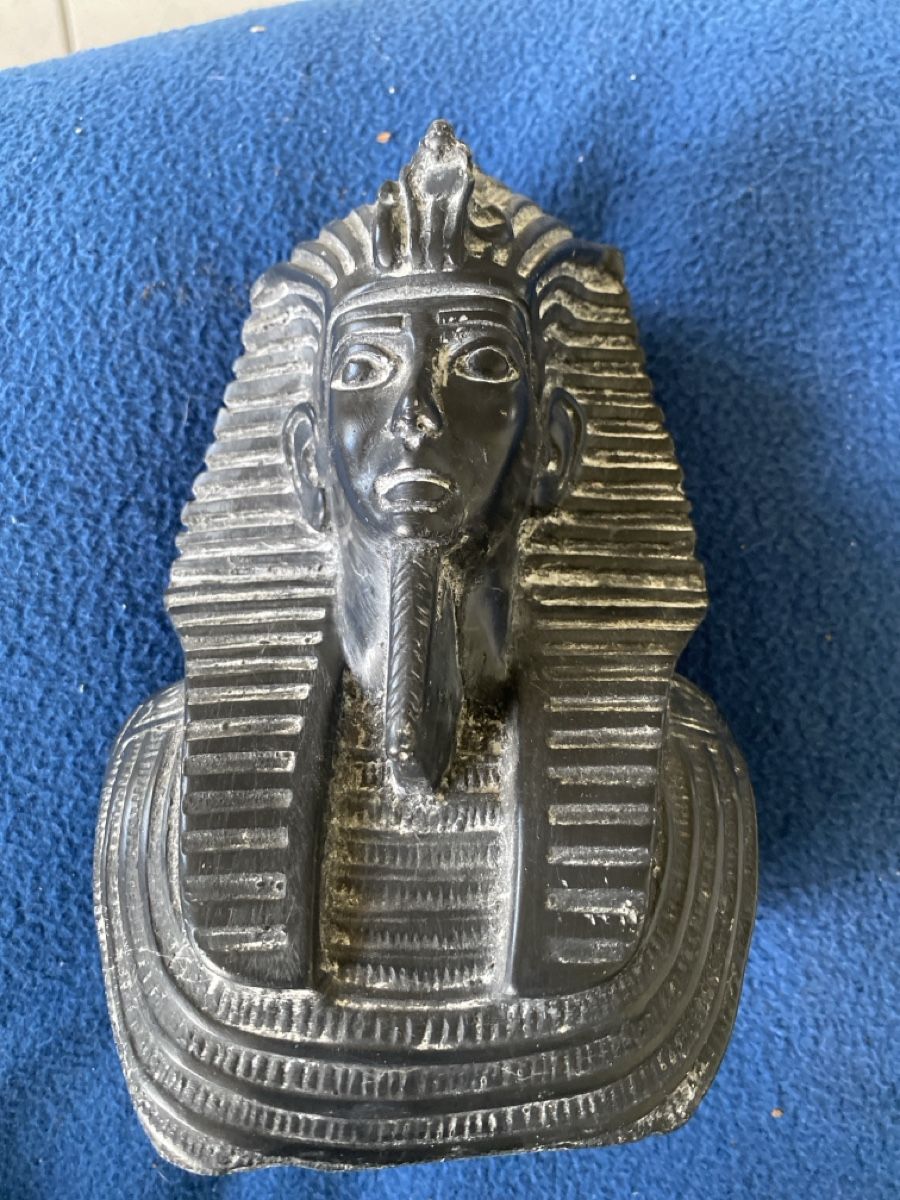 Skulpturen & Statuen: Dekorative Büste Tutanchamun Pharaoh Figur Statue – Gebraucht aus Villnachern von kroost 2
