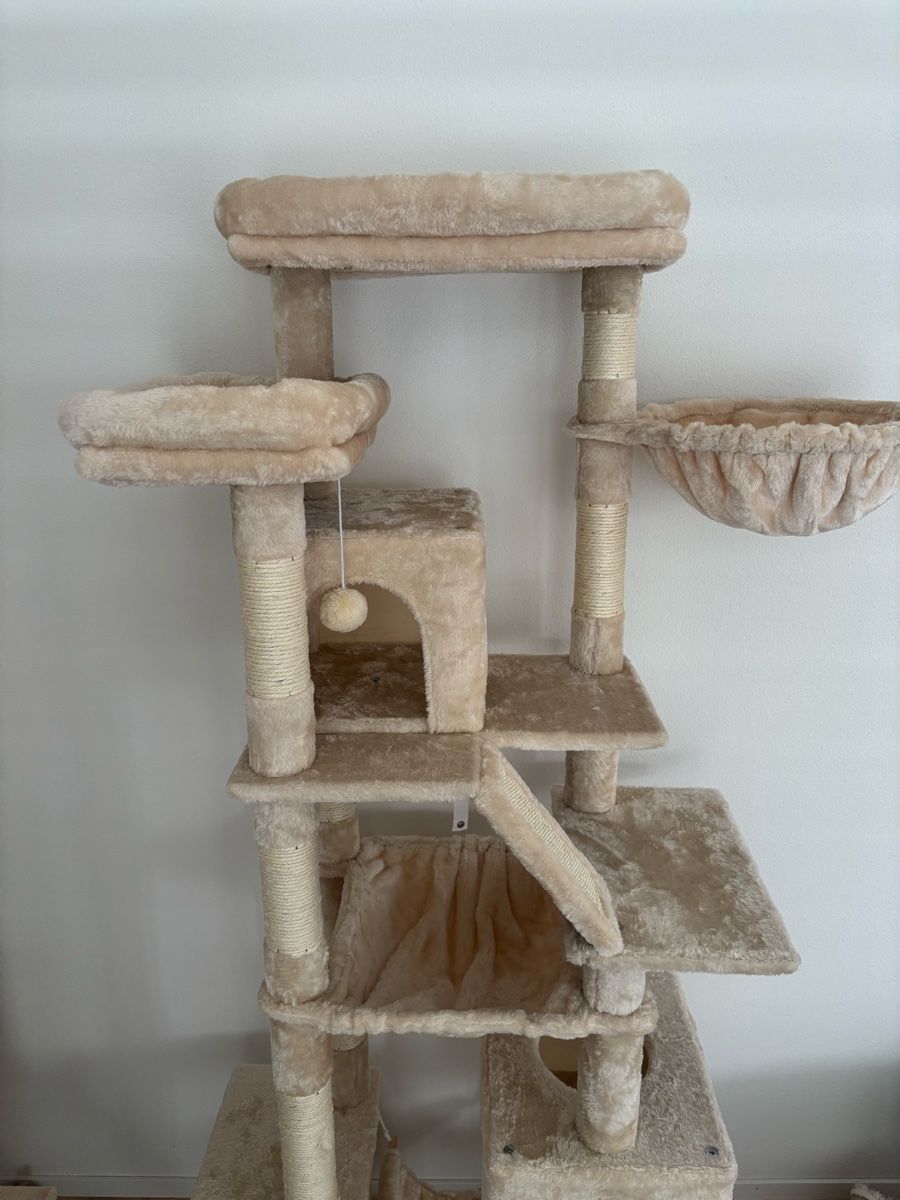 Tiragraffi: Kratzbaum Katzen 180cm beige – Nuovo (secondo la descrizione) da Lömmenschwil venduto da tmr_xx 7