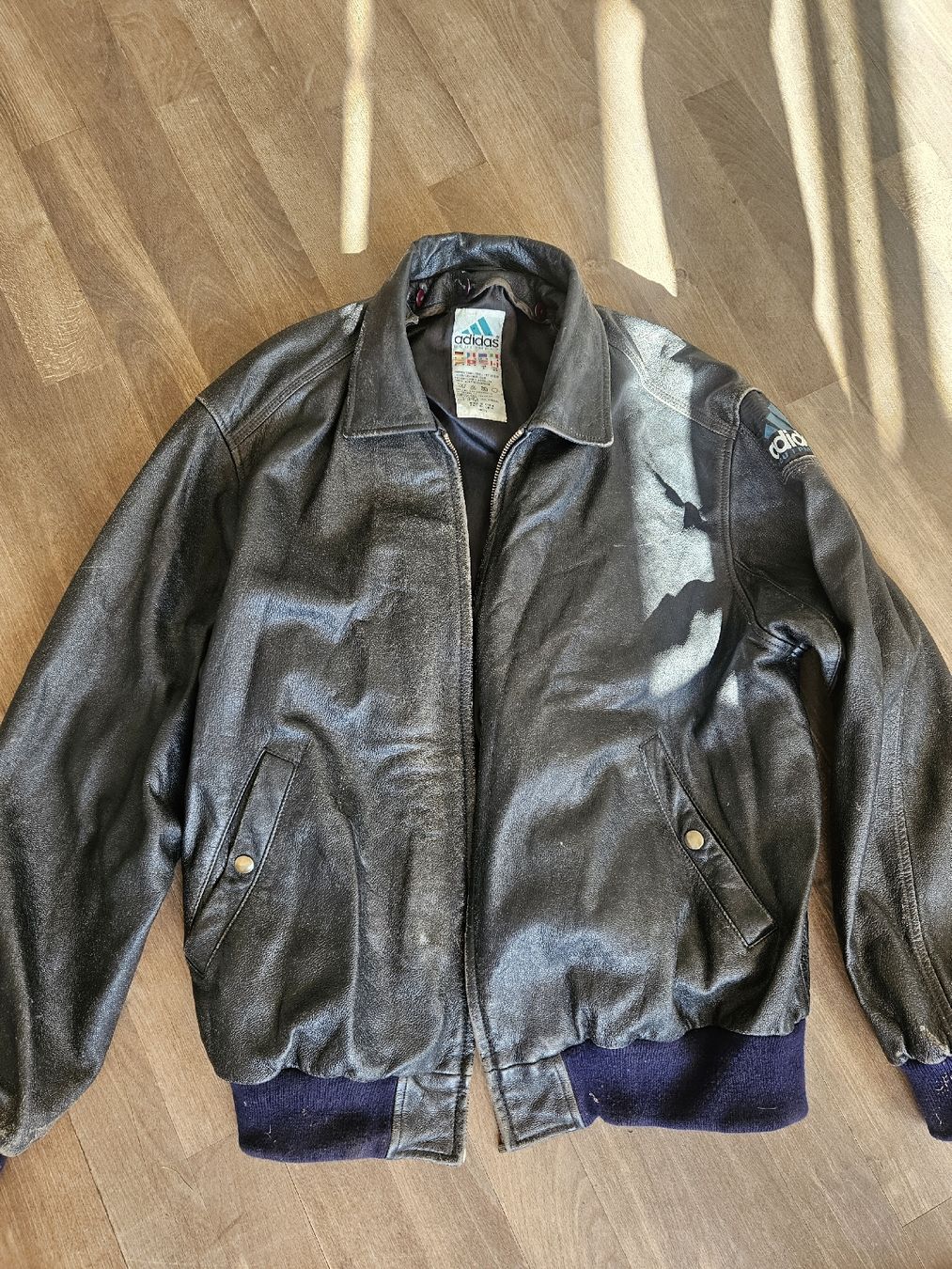 Adidas Giacche: Adidas Lederjacke vintage – Usato da Appenzell Eggerst. venduto da Tom860 2