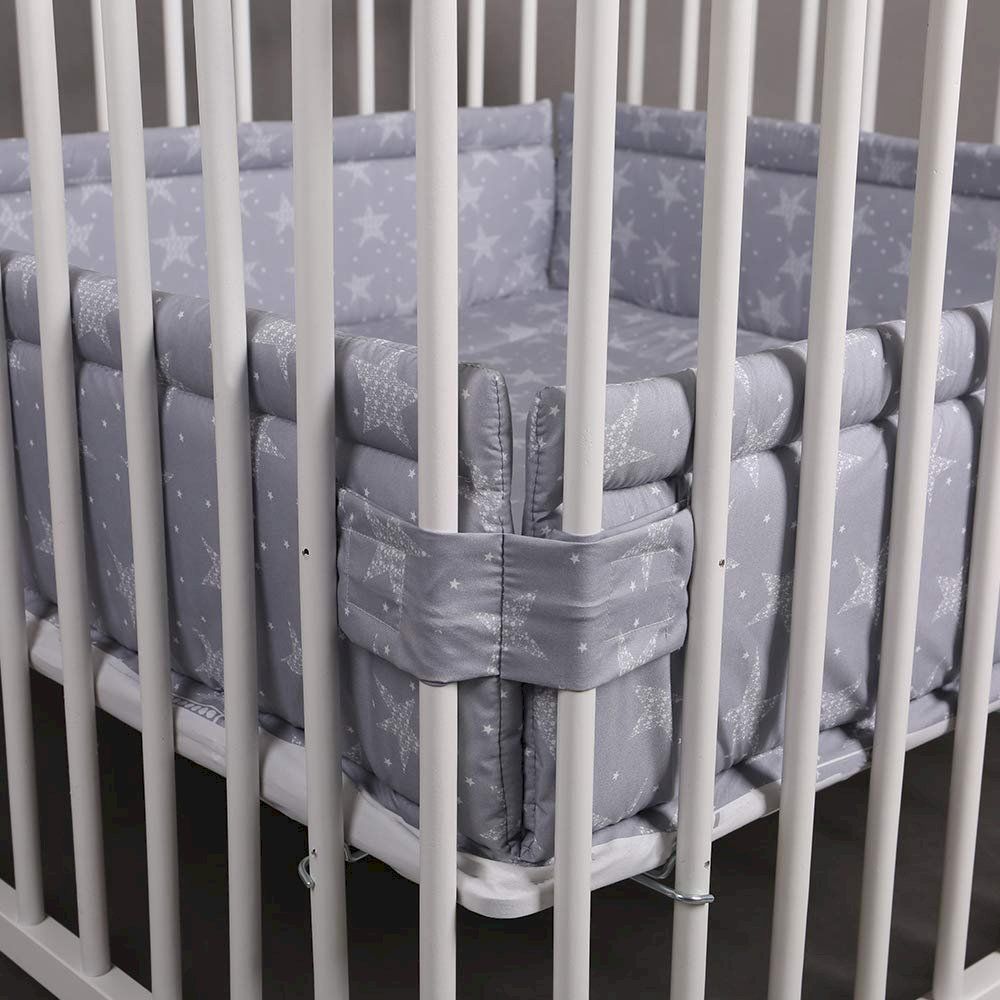Box & Barriere di sicurezza: Babylaufstall 100x100cm WEISS-GRAU – Nuovo e nell'imballaggio originale da Bottighofen venduto da zaap 4