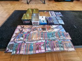 Grosse Yu-Gi-Oh! Kartensammlung + Zubehör 