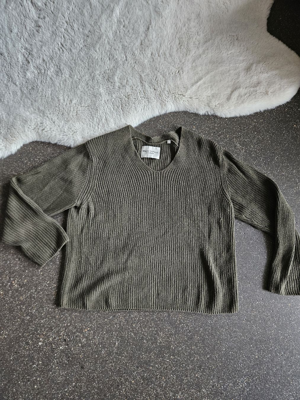 Pullover & Sweatshirts: Marc O'Polo Pullover oliv Grösse L – Neu (gemäss Beschreibung) aus Anwil von moosmat 3