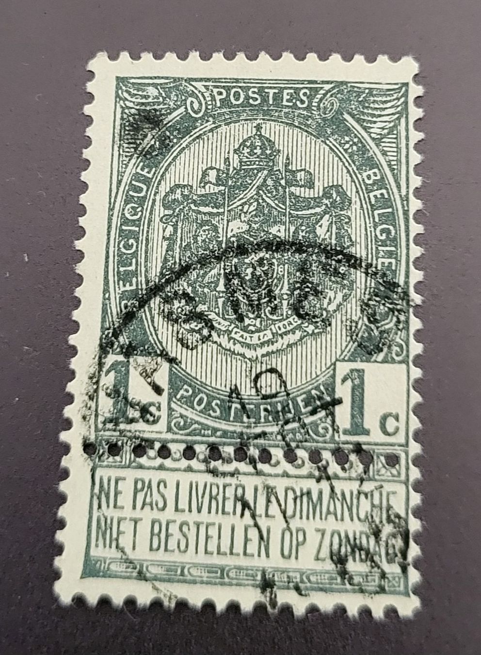 Tutti i francobolli: Belgien alte briefmarke – Usato da St Gallen venduto da Stampsalshobby