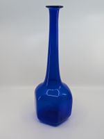 Vase, Glasvase blau