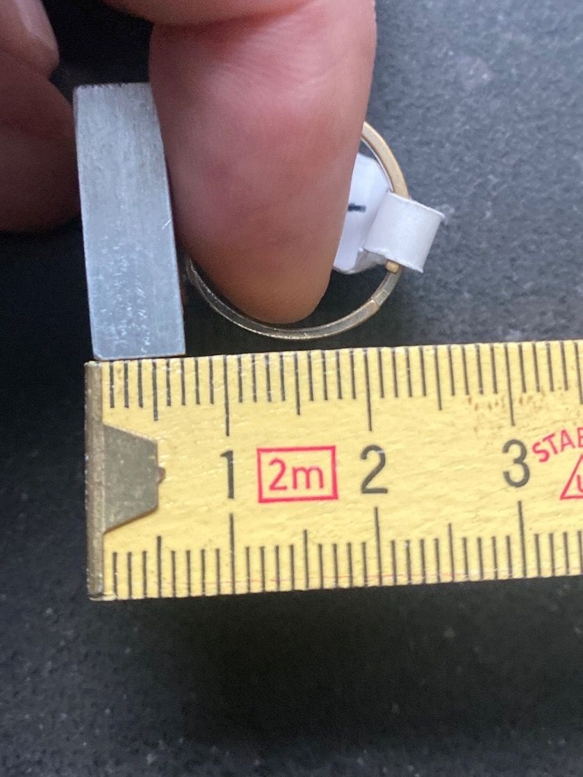 Anelli: RING / FINGERRING silberig /flexibler Durchmesser / Unikat – Usato da Frauenfeld venduto da Boldi46 4