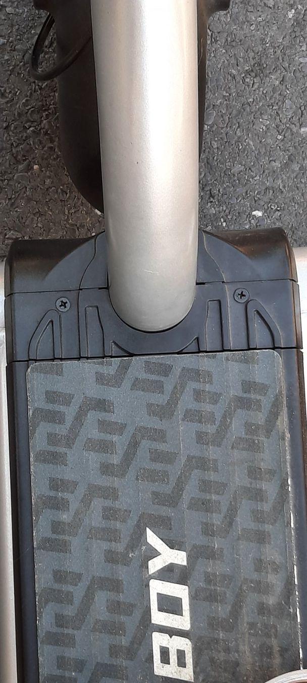 Kickboard: Trottinette électrique Hikerboy chromé – Usato da Lausanne venduto da DubiLetto 5