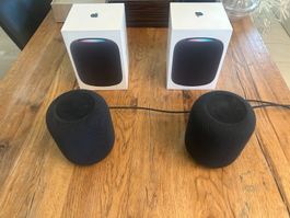 Apple HomePod 2. Generation schwarz mit Originalbox