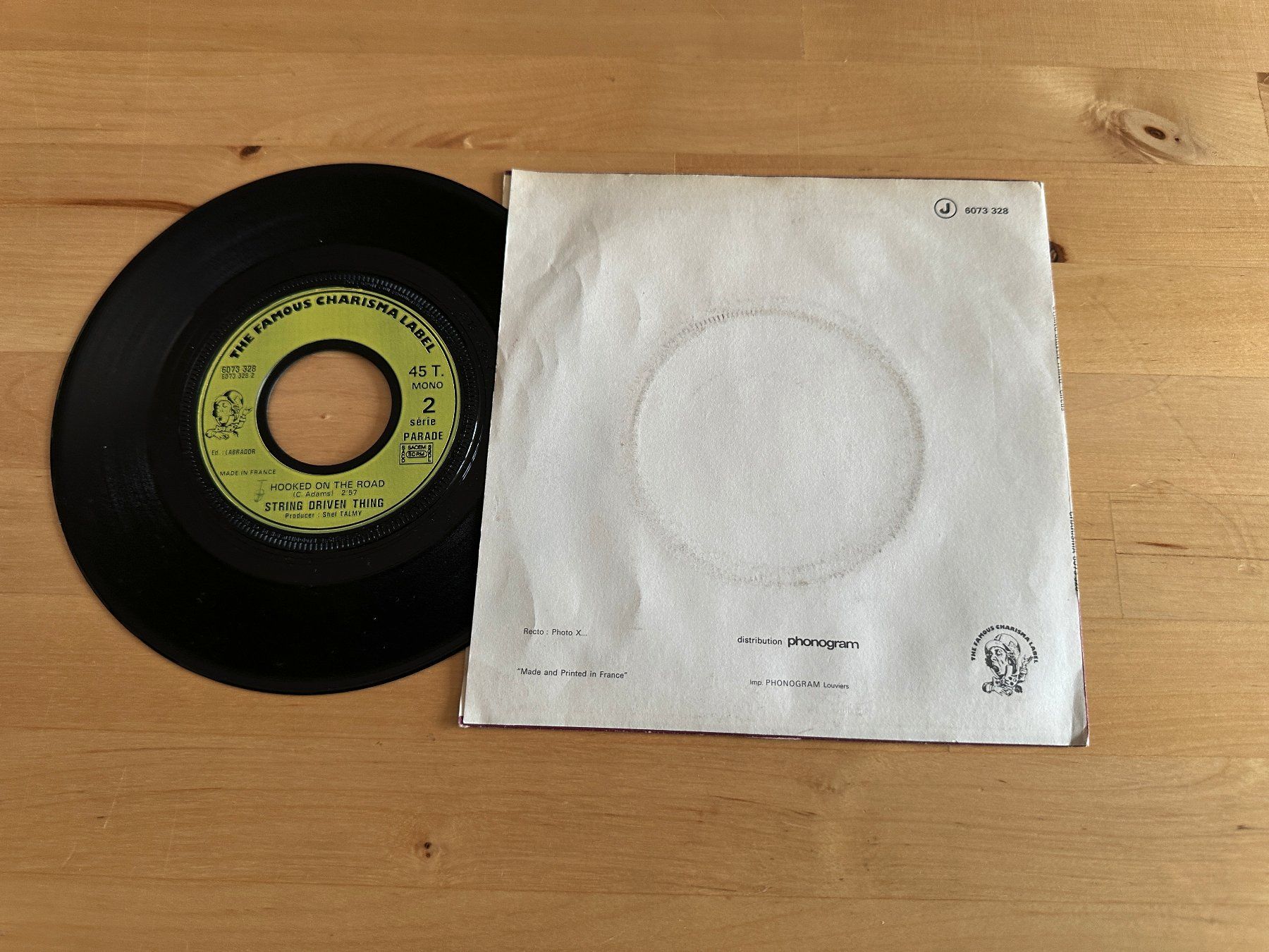 Vinyles: STRING DRIVEN THING rare Circus Single Progressive Rock 70's – D'occasion à Basel par Partridge 1