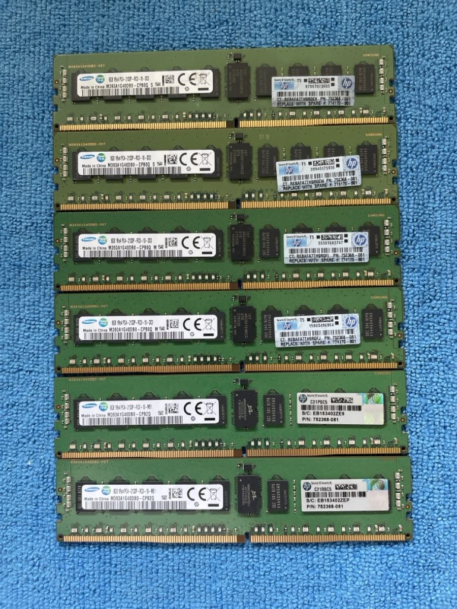Samsung Memoria / RAM: DDR4 8GB-2133P 6Stk. (Server) – Nuovo (secondo la descrizione) da Abtwil sg venduto da Kueng.MultiOutlet
