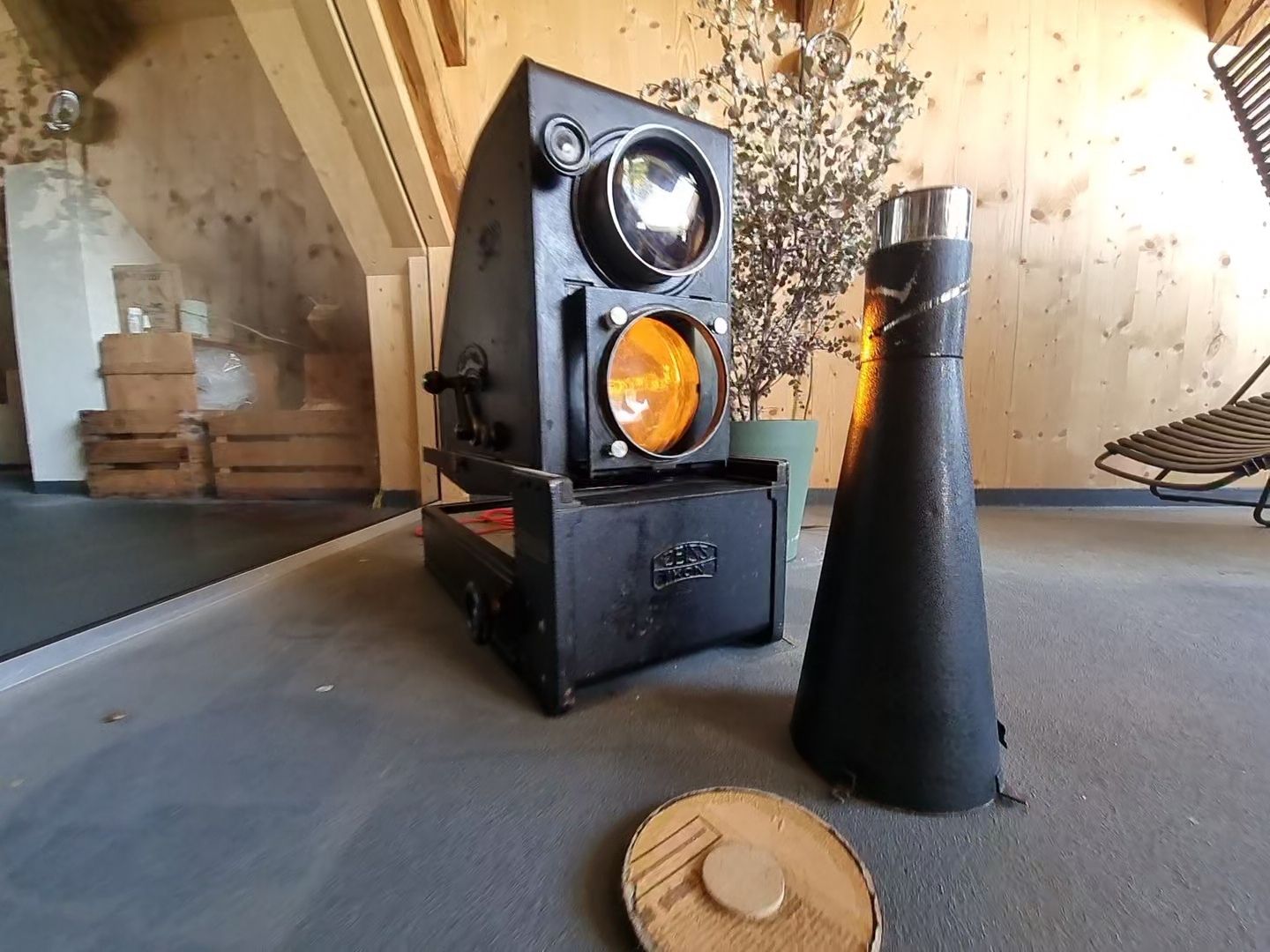 Lampade: Epidiaskop, Projektor Scheinwerfer, Deko Lampe Kino – Usato da Aarburg venduto da 11866 2