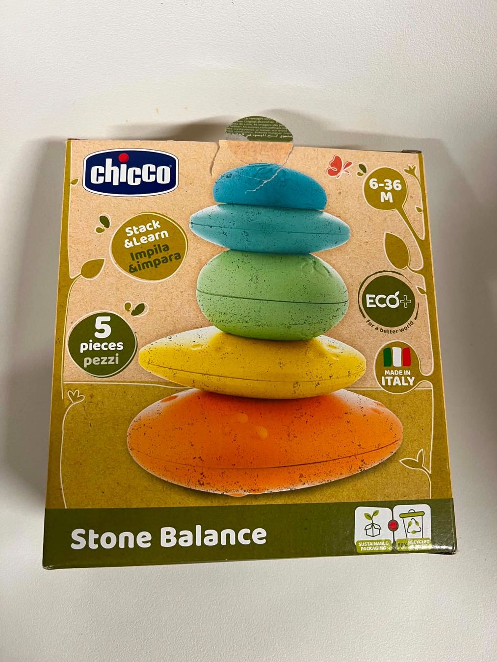 Chicco Giocattoli: Chicco Stone Balance ECO+ – Usato da Le Vaud venduto da No-Nick-Name 1