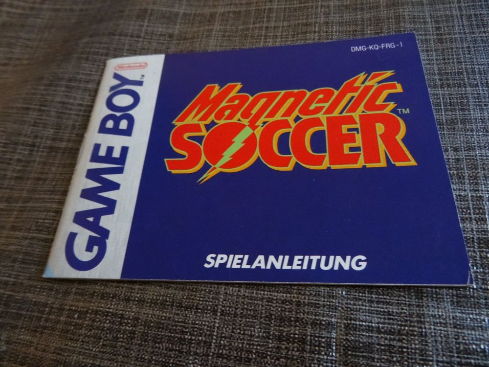 Anleitung zu Soccer (FRG) (GAMEBOY) Kaufen auf Ricardo