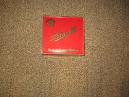 Blechdose-Blechbüchse von Schnebli Baden.