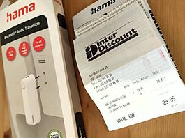 HAMA-Bluetooth Audio Sender inkl. Restgarantie