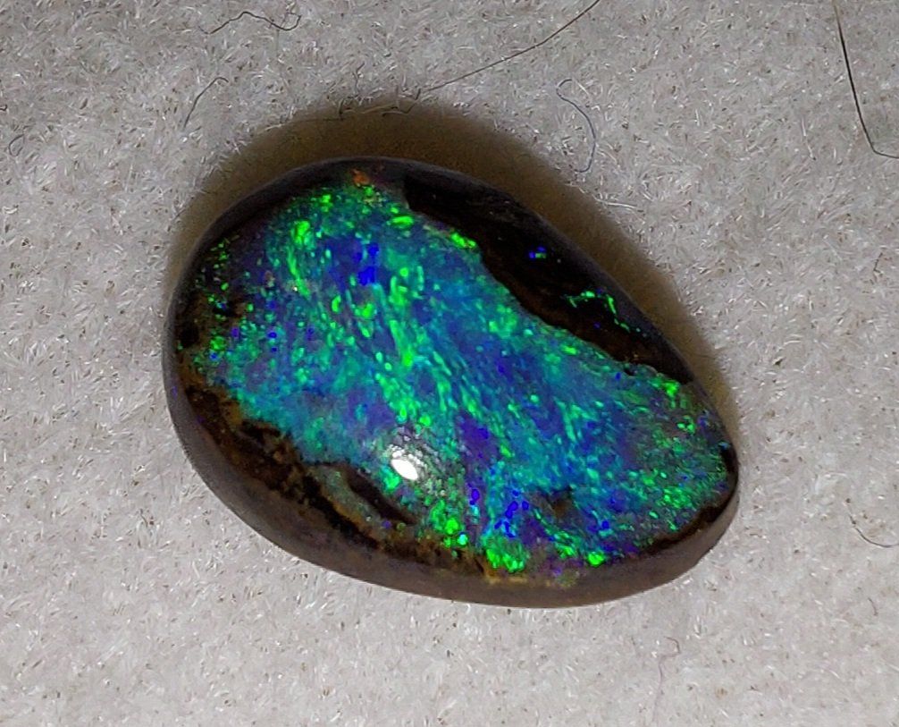 Pietre preziose: Boulder-Opal Tropfenform – Nuovo (secondo la descrizione) da Klingnau venduto da Tamina5