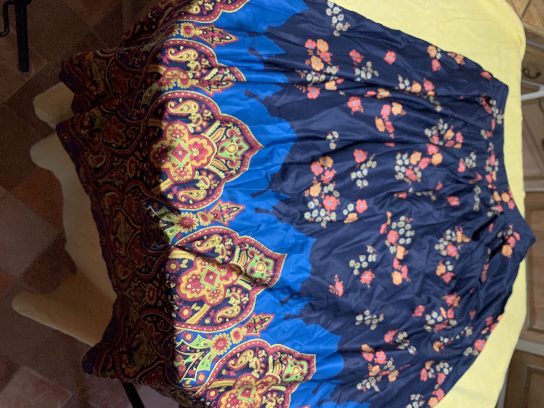 Gonne: Gonna lunga-tg M/L-nuova-chic per primavera – Nuovo e nell'imballaggio originale da Locarno venduto da Fixed8 7