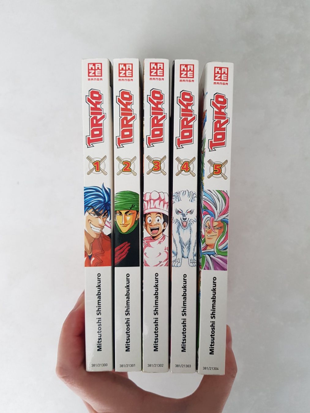 Comics: Toriko 1-5 von Mitsutoshi Shimabukuro – Gebraucht aus Kappel SO von SebsPlants 2
