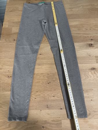 Benetton Leggings, Grau, Gr. 8Y (75cm Lang)