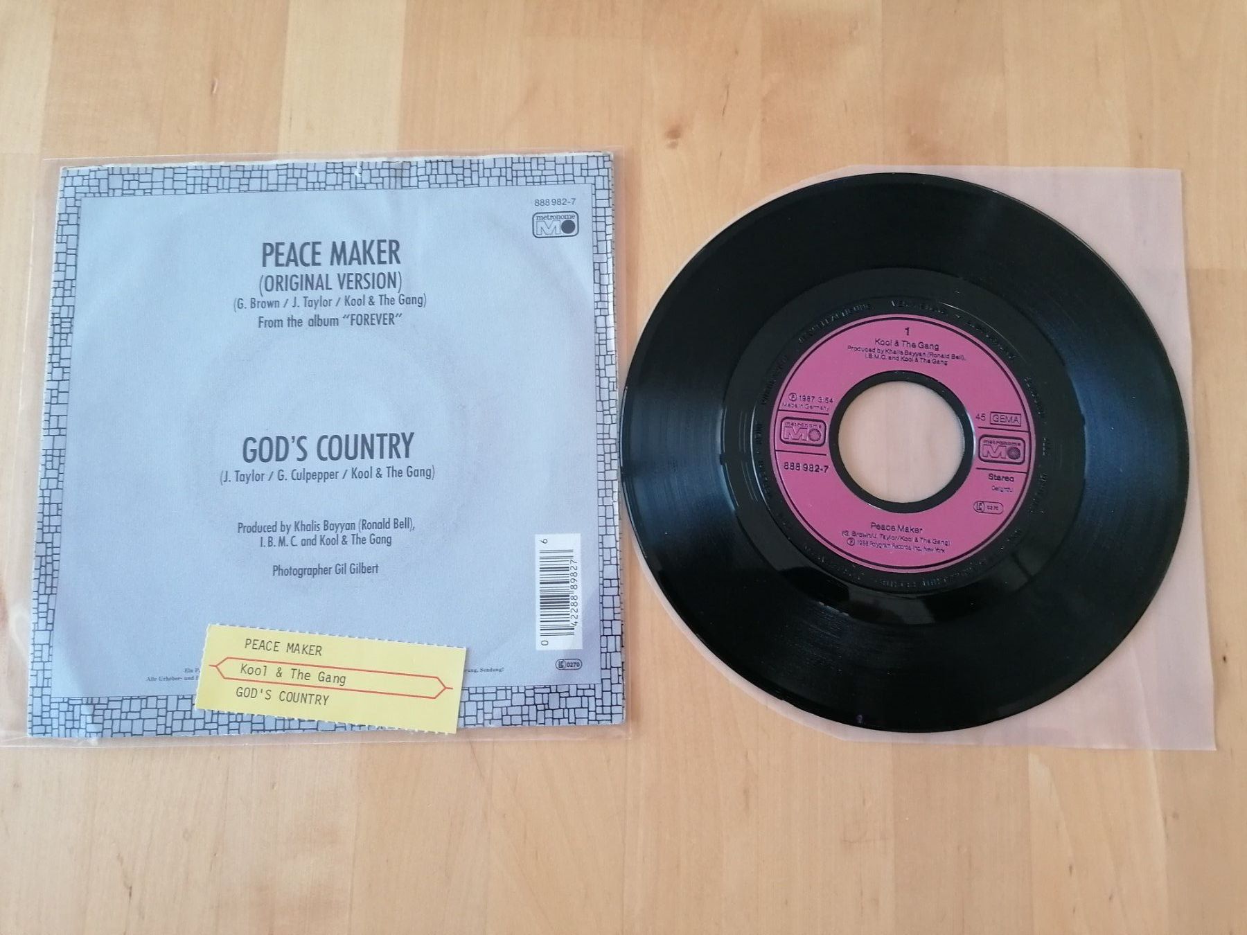 Dischi in vinile: Kool & The Gang – Peace Maker – Usato da Emmenbrücke venduto da lamorak 1