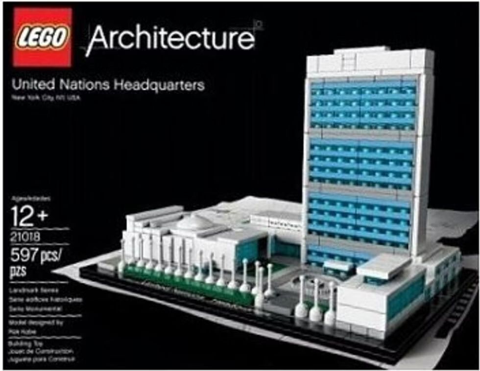 Lego Kit di costruzioni: Lego 21018 United Nations Headquarters Architecture – Nuovo e nell'imballaggio originale da Recherswil venduto da Easy_sell